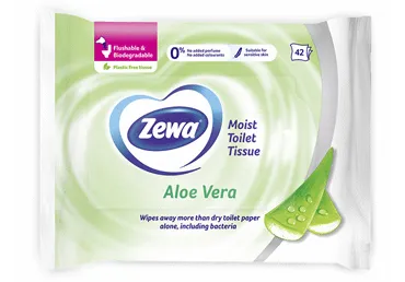 Mitrais tualetes papīrs  ZEWA Aloe Vera 42gab.