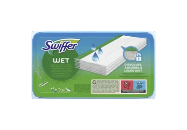 Mitrās grīdas lupatas SWIFFER 20gab.