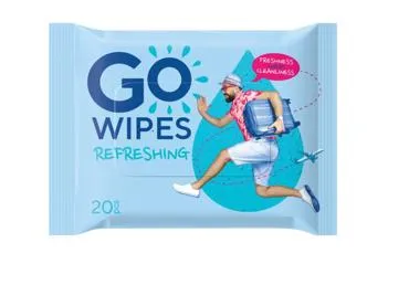 Mitrās salvetes GOWIPES Refreshing 20gb.