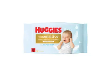 Mitrās salvetes HUGGIES Pure Extra Care Sensitive 48gb