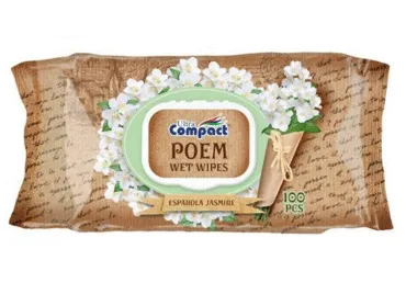 Mitrās salvetes ULTRA COMPACT Jasmine 100gb.