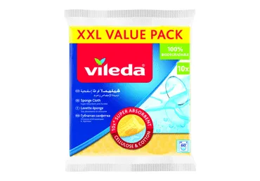 Mitrās sūkļa drānas VILEDA 10gab.