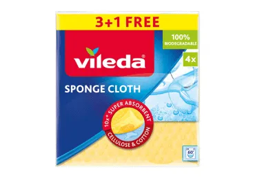 Mitrumu uzsūcoša lupata VILEDA 3+1