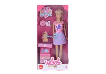 Modes lelle ar aksesuāriem FOXTER