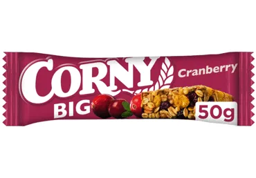 Musli batoniņš CORNY Big ar dzērvenēm 50g