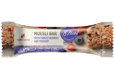 Musli batoniņš HERKULESS meža ogu un jogurta 25g