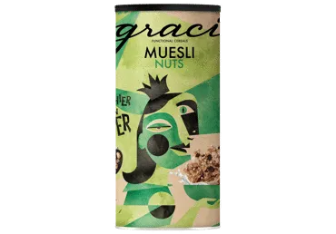 Musli riekstu GRACI cilindrā 500g