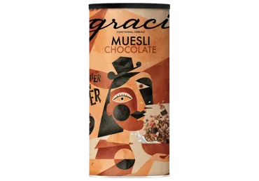 Musli šokolādes GRACI cilindrā 500g