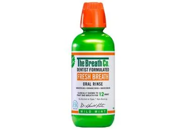 Mutes skalojamais līdzeklis THE BREATH CO Mild 500ml