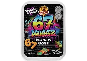 Nageti 67 Nuggz ar mērci ĀDAŽI 500g