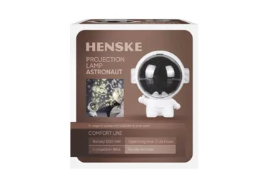 Nakts lampa-projektors astronauts HENSKE