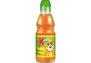 Nektārs KUBUŠ GO Burkanu-bananu-ābolu, PET, 0.3l(DEP)