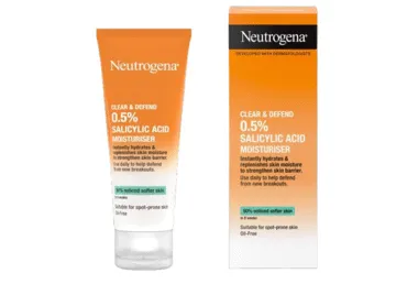 NEUTROGENA Clear & Defend mitrinātājs ar attīrošu salicilskābi, 50ml