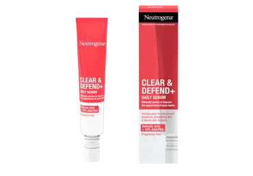NEUTROGENA Clear & Defend+ serums ikdienai, 30ml