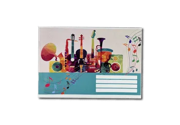 Nošu burtnīca GRAFIA PLUS A5 12 lapas