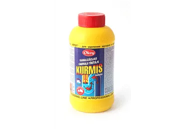 Notekcauruļu tīrītājs KURMIS gran.500g