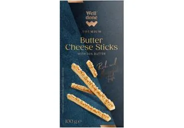 Nūjiņas ar siera garšu WELL DONE PREMIUM 100g