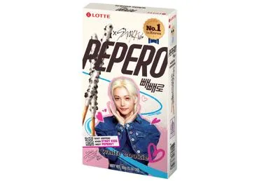 Nūjiņas baltā šokolāde Pepero Stray Kids Edition 32g