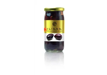 Olīvas Kalamata ar kauliņiem ILIADA 370g