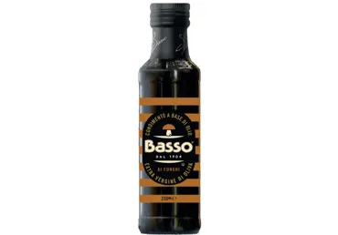 Olīveļļa Extra Virgin BASSO ar baravikām 250ml