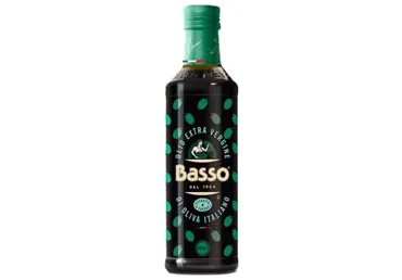 Olīveļļa Extra Virgin BASSO 500ml stiklā