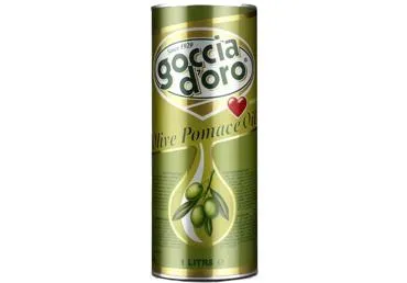 Olīvu izspaidu eļļa GOCCIA D`ORO 1L metāla bundžā