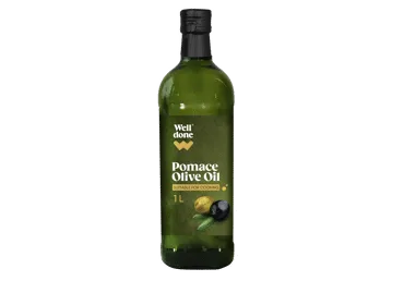 Olīvu izspaidu eļļa WELL DONE 1L stiklā