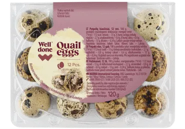 Paipalu olas WELL DONE 12gab.