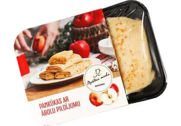 Pankūkas ar ābolu pildījumu MEISTARA MARKA 400g