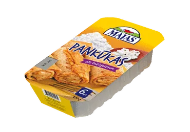 Pankūkas ar biezpiena pildījumu MĀJAS 420g