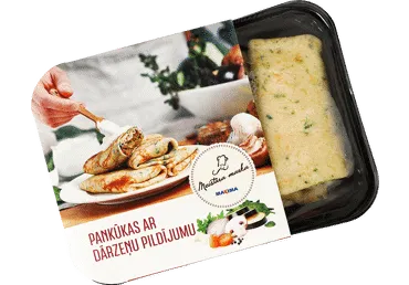 Pankūkas ar dārzeņu pildījumu MEISTARA MARKA 400g