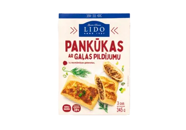 Pankūkas ar gaļas pildījumu LIDO 345g
