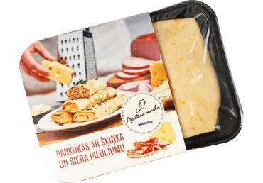 Pankūkas ar šķiņķa un siera pildījumu 400g