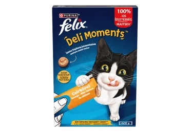 Papildbarība pieaugušam kaķim ar vistu FELIX 40g