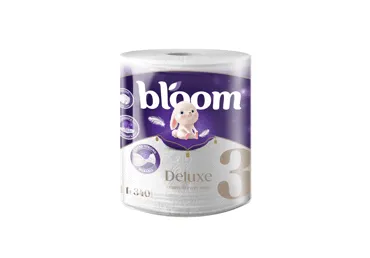 Papīra dvieļi BLOOM Deluxe 3k. 340lap.