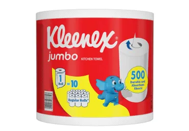 Papīra dvieļi KLEENEX Jumbo 2slāņi  500lap.