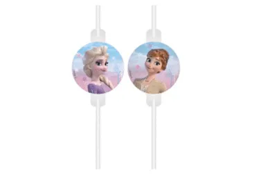 Papīra salmiņi FROZEN 4gab.