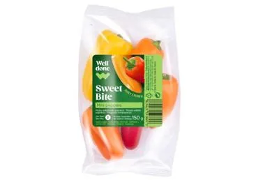 Paprika mini saldā WELL DONE 150g