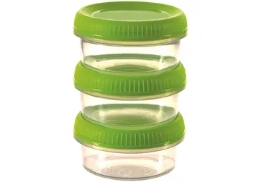 Pārtikas trauki apaļi CURVER 3gab. 0,08L