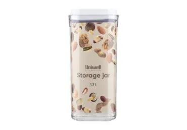 Pārtikas uzglabāšanas trauks UNIWELL Pop 1,3L