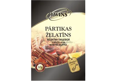 Pārtikas želatīns TWINS 20g