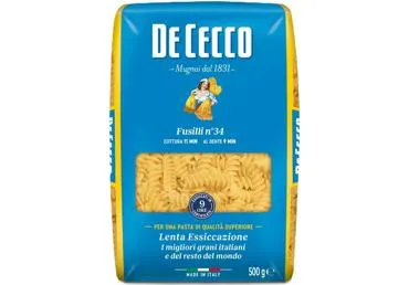 Pasta DE CECCO Fusilli Nr.34 500g