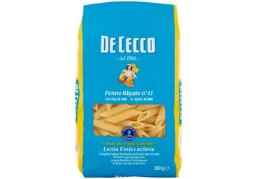 Pasta DE CECCO Penne Rigate Nr.41 500g