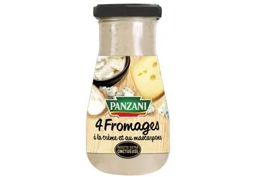 Pastas mērce 4 sieru PANZANI 370g