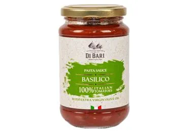 Pastas mērce ar baziliku DI BARI 350g