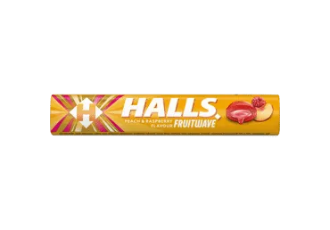 Pastila HALLS Fruitwave Peach 45g