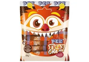 Pastilas Fizzy Cola PEZ 60g