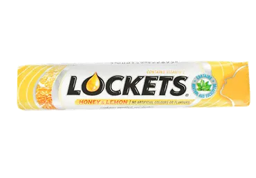 Pastilas LOCKETS Honey&Lemon 41g
