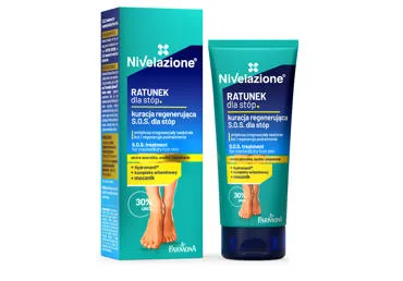 FARMONA Nivelazione S.O.S. Atjaunojošs pēdu kopšanas līdzeklis. 30% urīnviela. 50ml