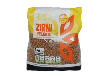 Zirņi pelēkie 1kg, Zelta Saule